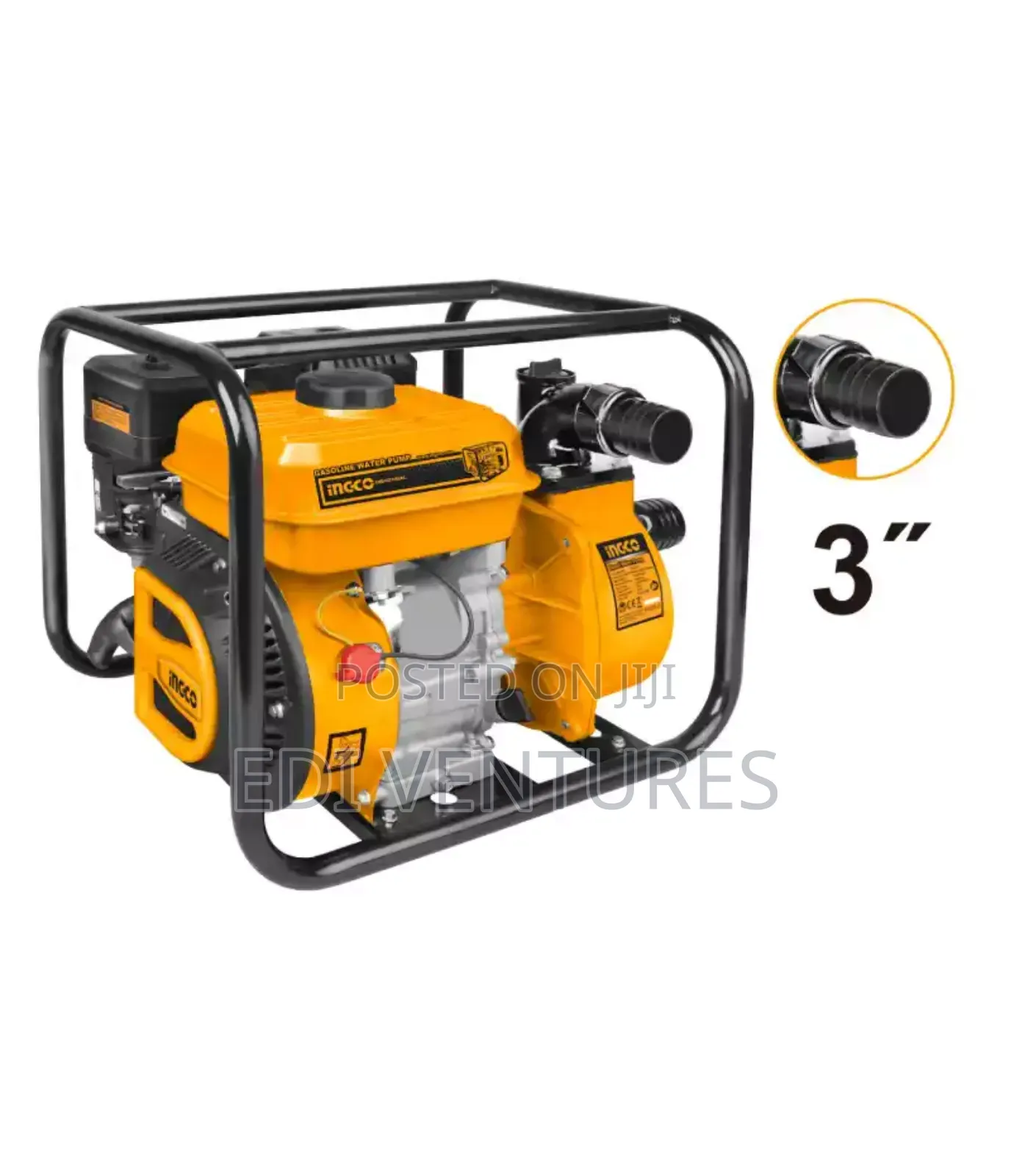 Ingco 3" Gasoline Water Pump (Gwp302) 7.0hp