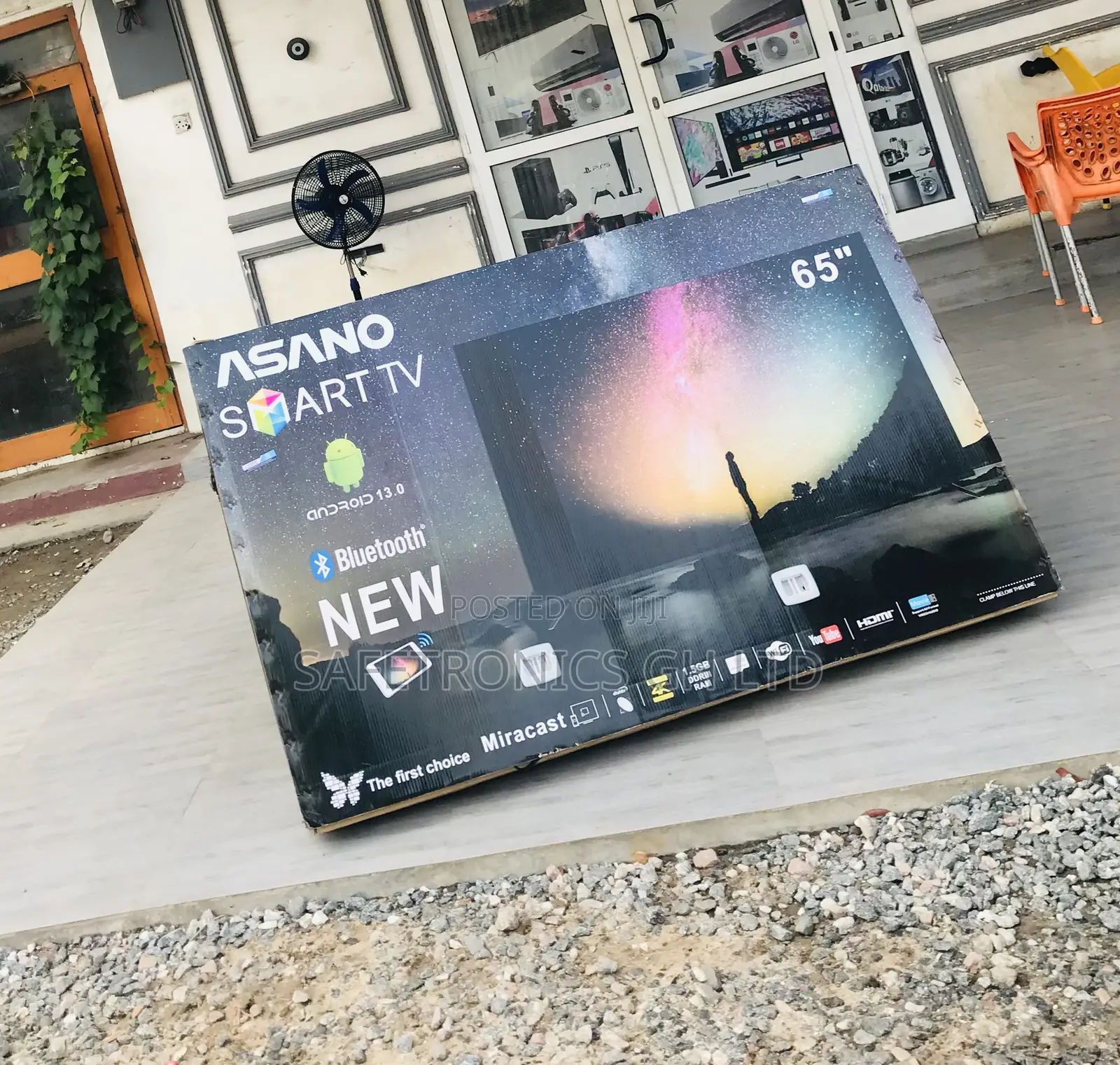 (Order) Affordable Smart Asano Sleek 65 Inch LED UHD Tv 