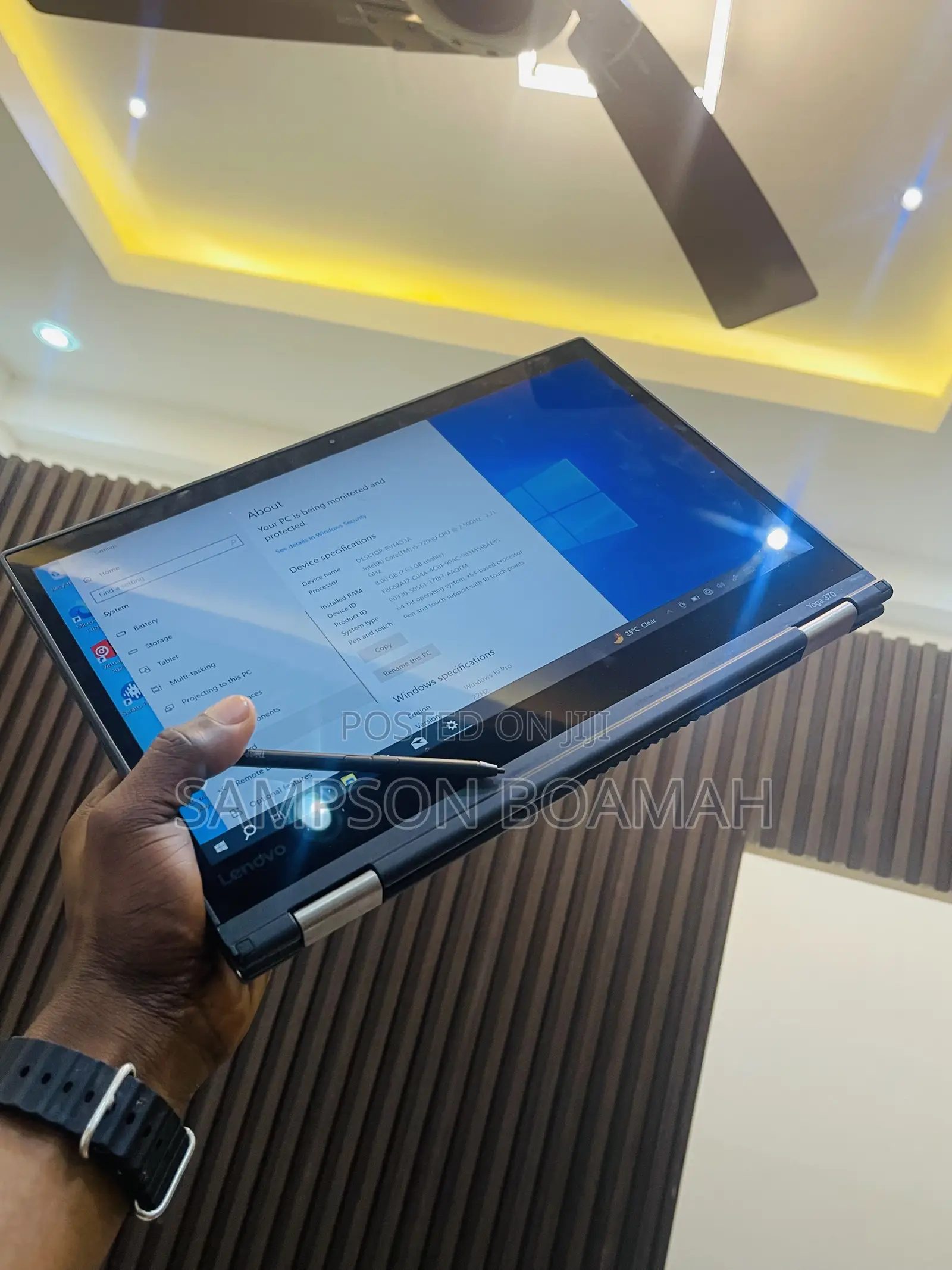 New Laptop Lenovo ThinkPad Yoga 370 8GB Intel Core I5 SSD 256GB