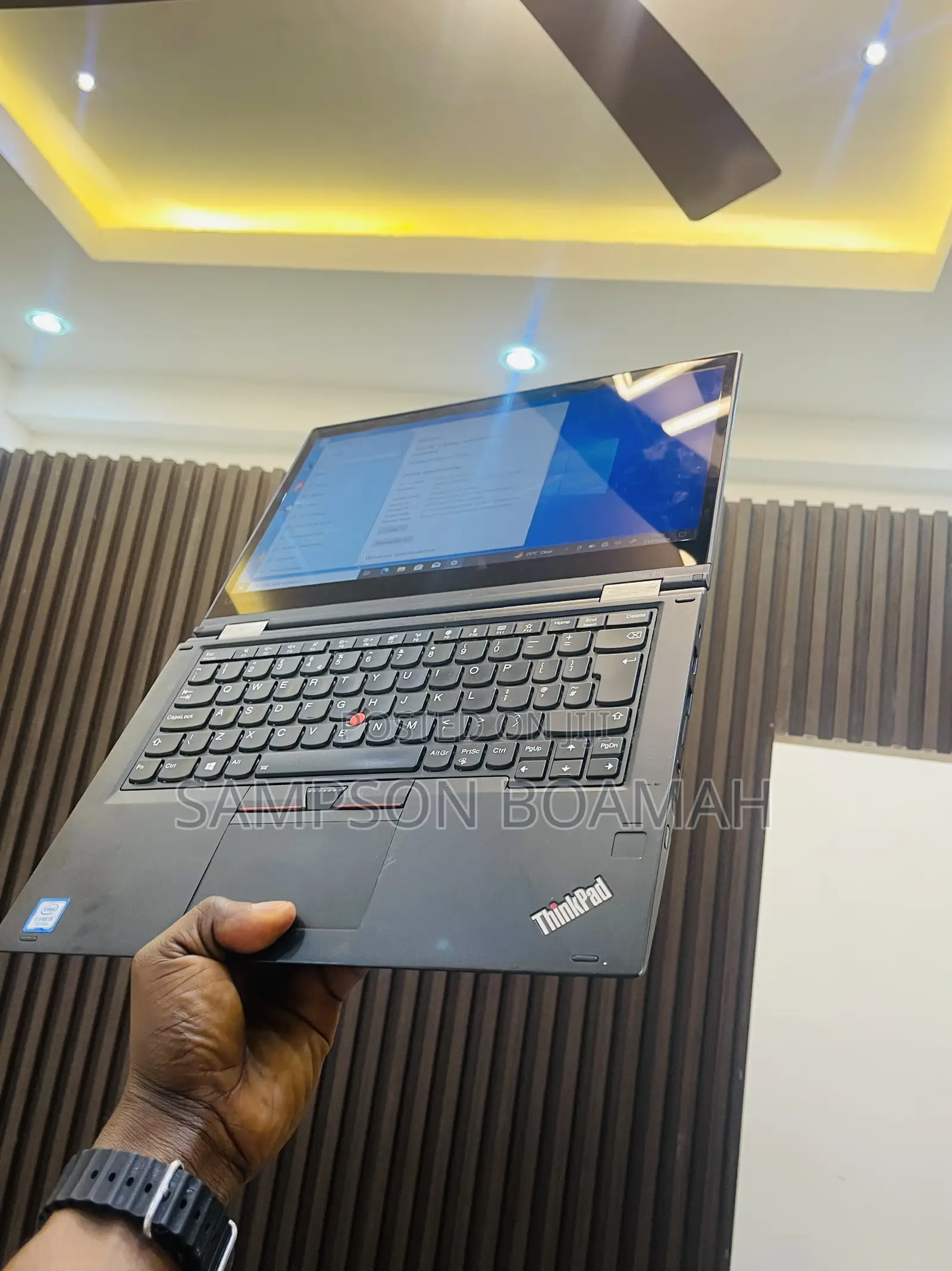 New Laptop Lenovo ThinkPad Yoga 370 8GB Intel Core I5 SSD 256GB