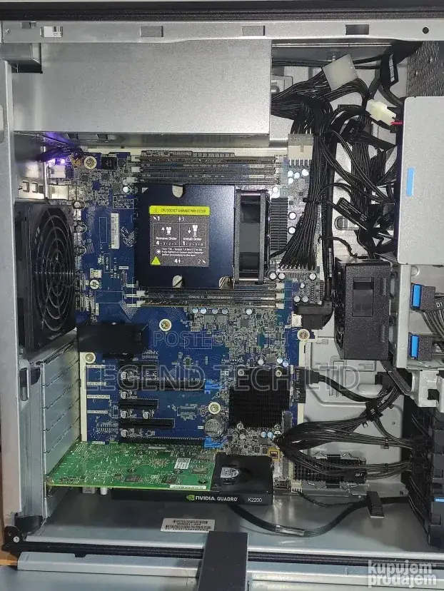 Desktop Computer HP Z4 G4 4GB Intel Core I7 HDD+SSD 512GB