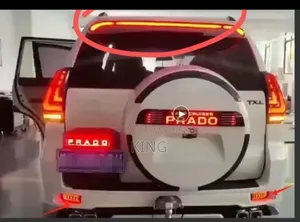 Toyota Landcruiser Prado Full Led Light Boot Spoiler