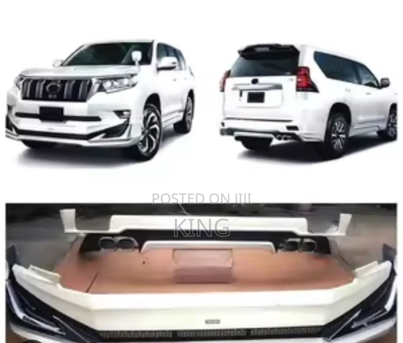 2018 Up Toyota Landcruiser Prado Front Back Sports