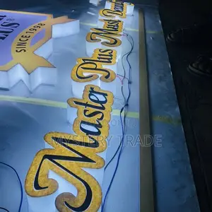 3d Signage With Light