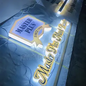 3d Signage With Light