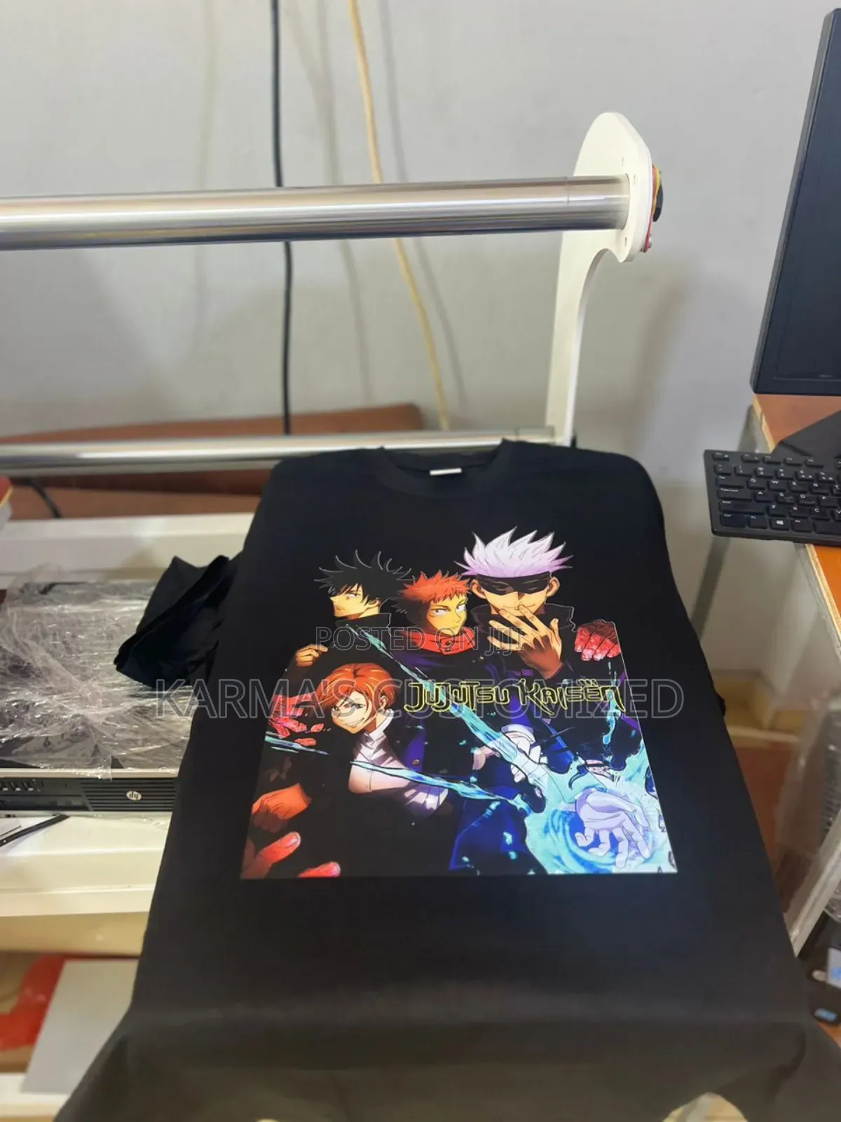 Customized Anime T-Shirts.