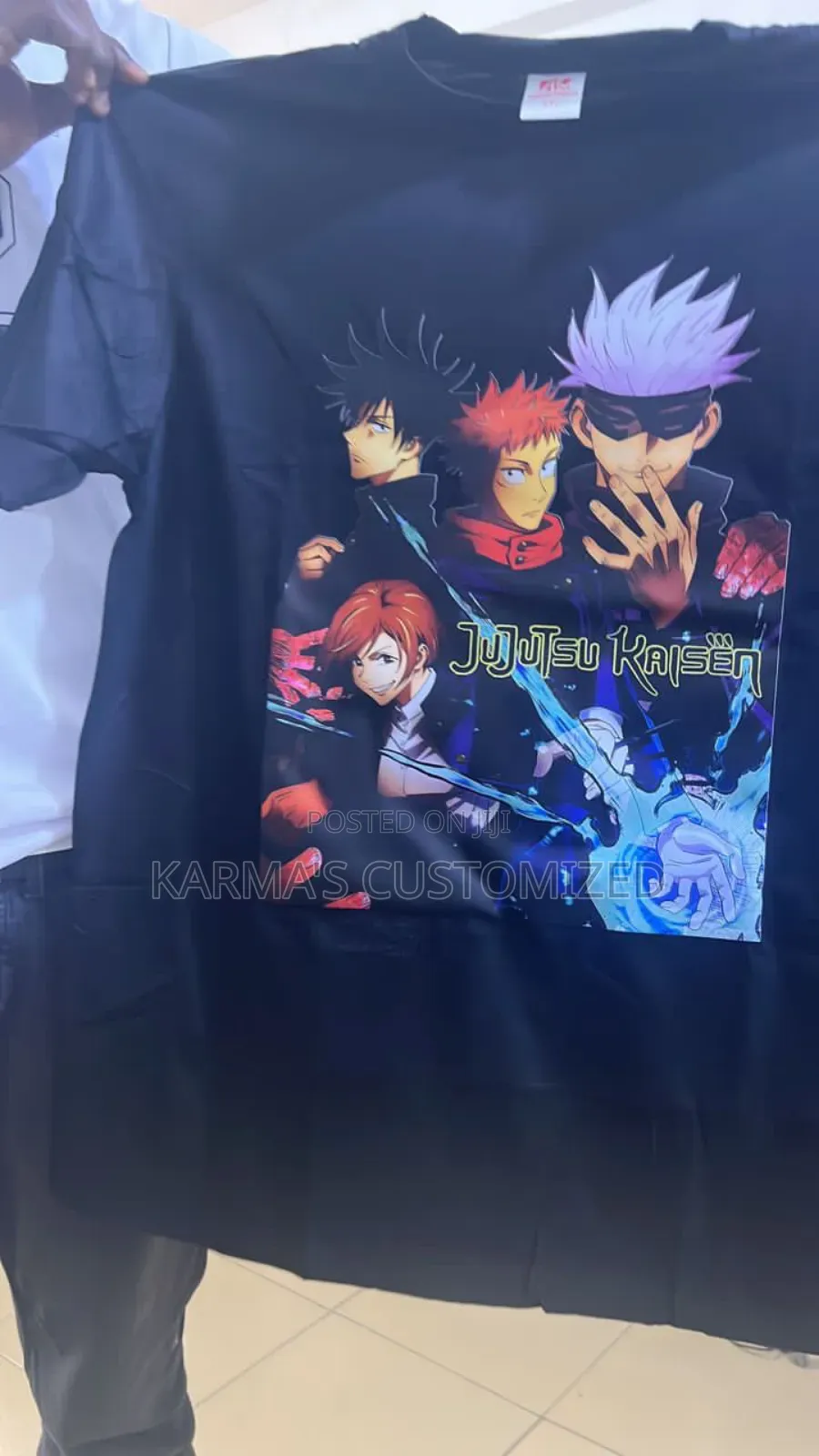 Customized Anime T-Shirts.
