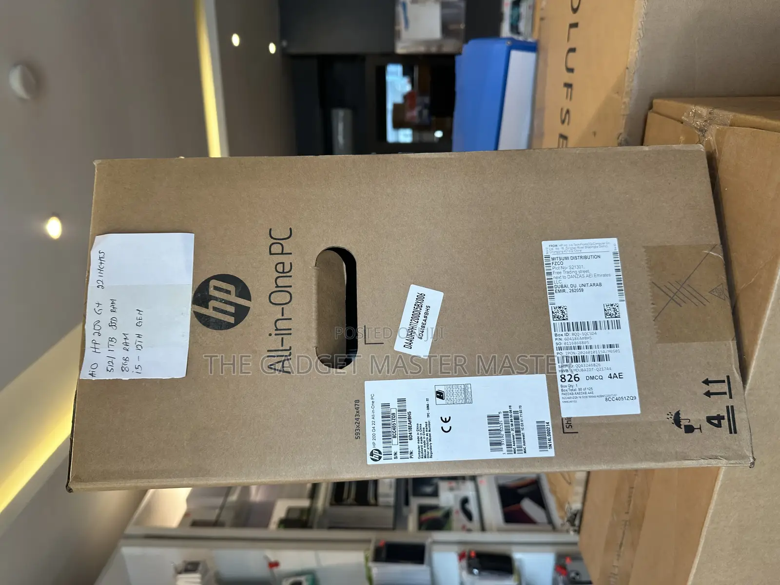 New Desktop Computer HP 200 G4 All-in-One 8GB Intel Core I5 SSD 1T