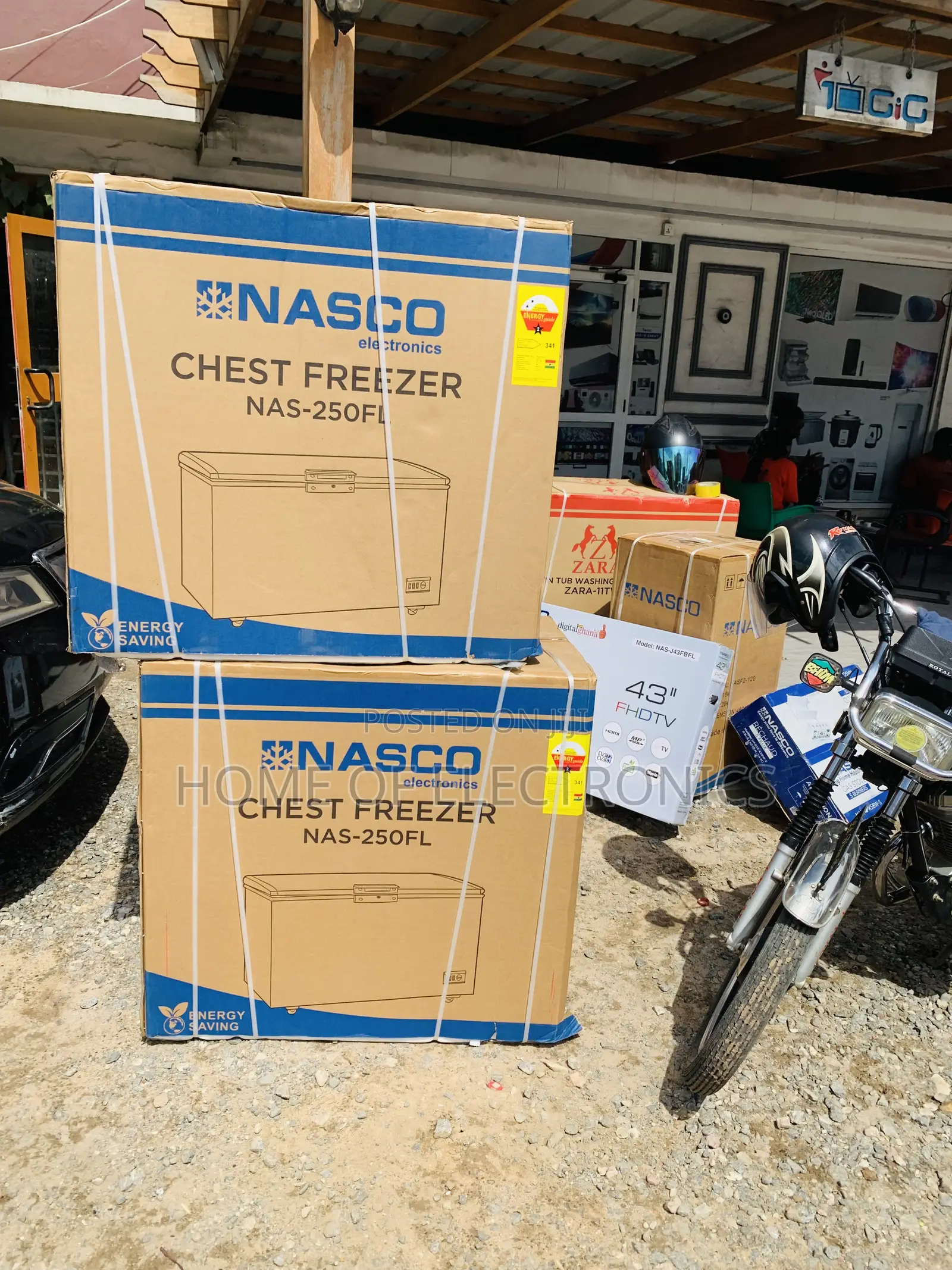 Get the New Nasco Nas-250fl 200l Silver Chest Freezer