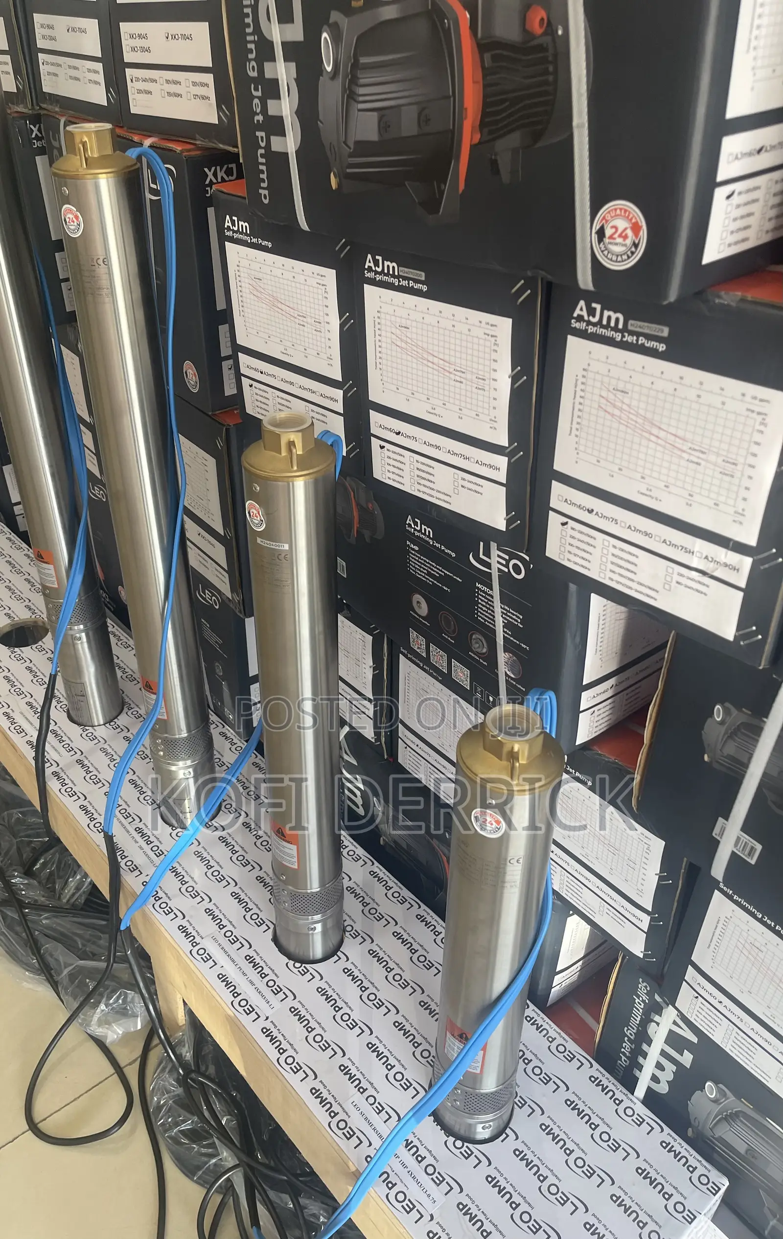 Borehole Pump - 2hp Leo Borehole Pump