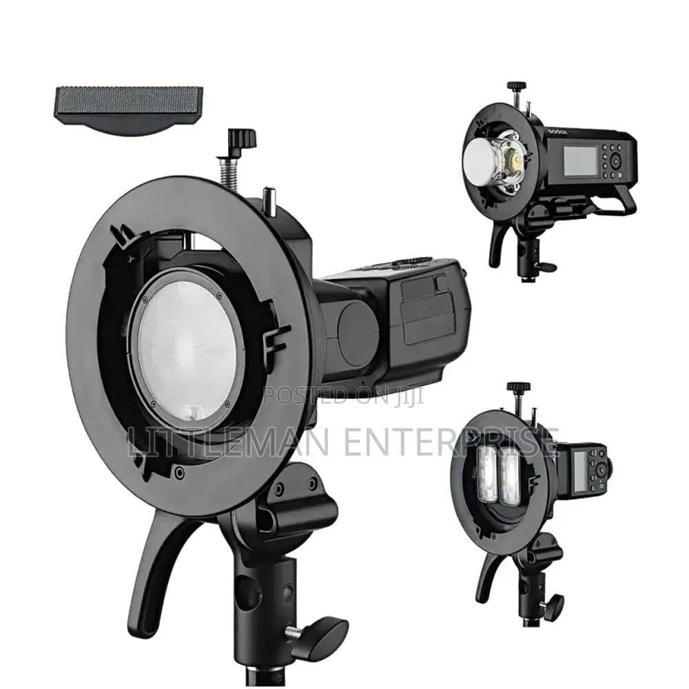 S Bracket for Camera Speedlite Bowen