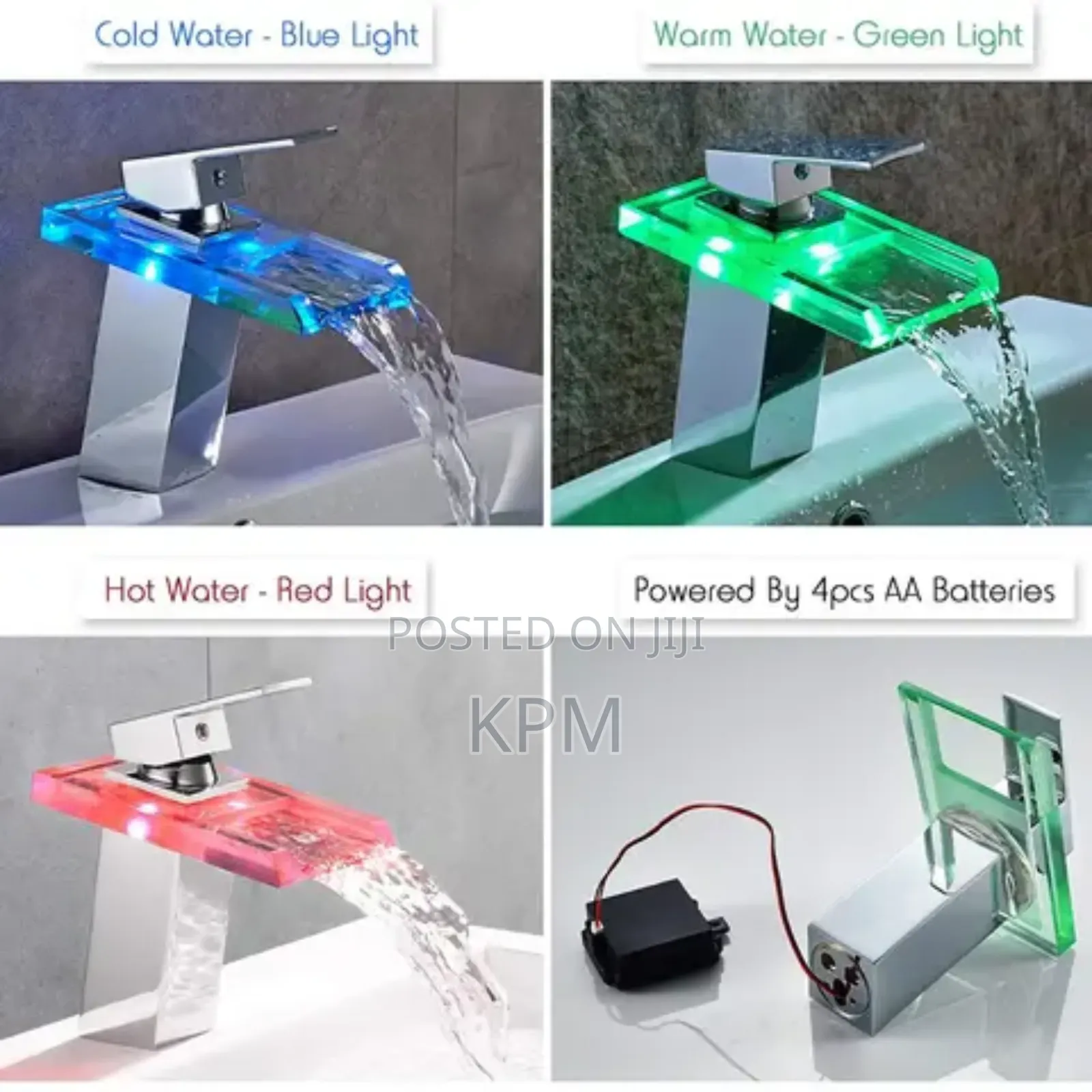 Automatic Led Wash-Hand Basin Water Tap