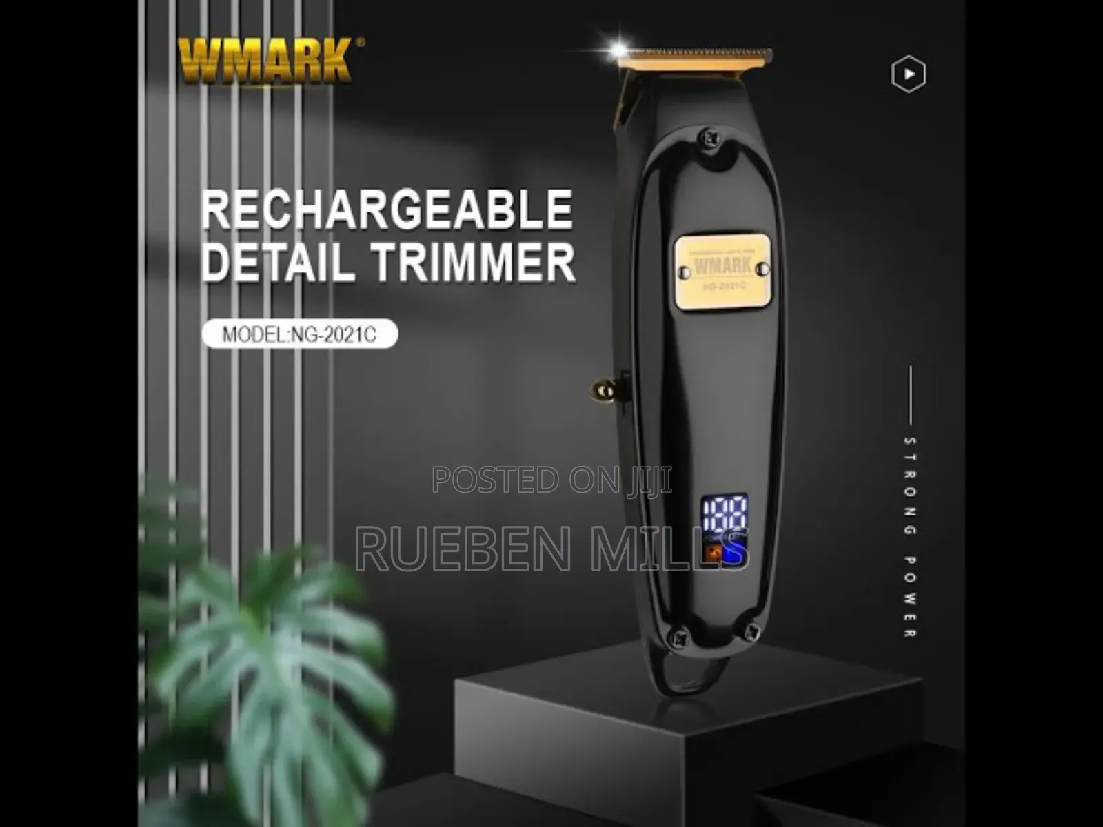 High Quality Stainless Steel Blade Detailer Beard Trimmer