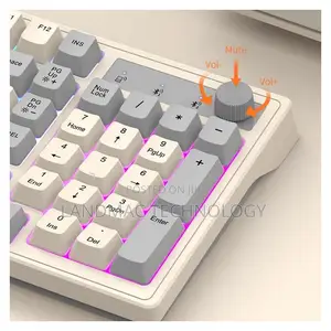 Wireless Gaming Mechanical Feel Keyboard 2.4gbluetooth