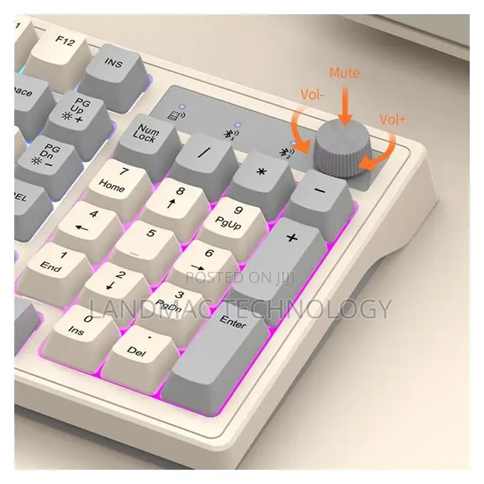 Wireless Gaming Mechanical Feel Keyboard 2.4gbluetooth