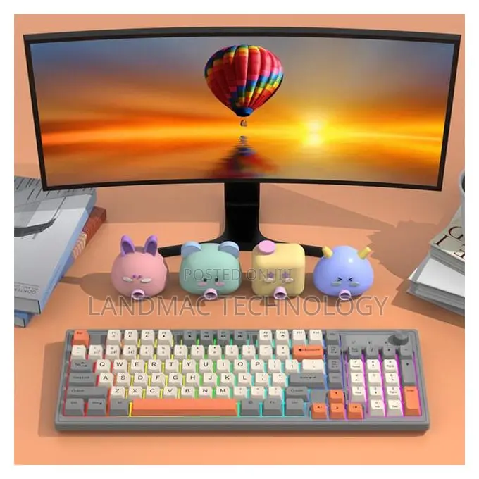 Wireless Gaming Mechanical Feel Keyboard 2.4gbluetooth