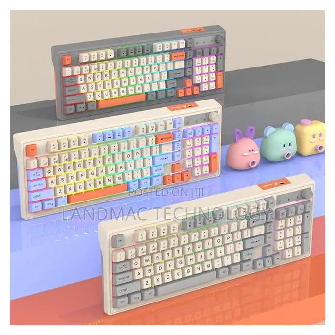 Wireless Gaming Mechanical Feel Keyboard 2.4gbluetooth