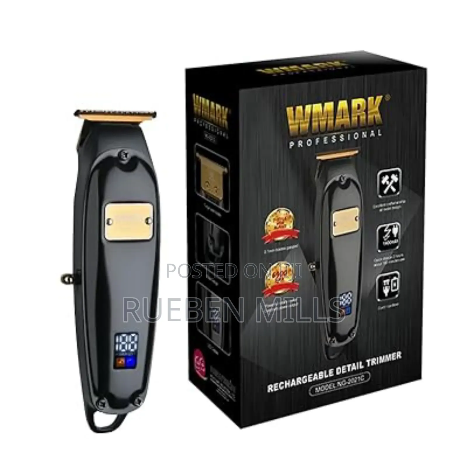 Wmark NG-2021C New Release Super Detailer Beard Trimmer
