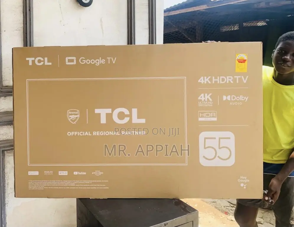 Get TCL 55p635 55 Inch HDR Frameless Google Electric Tv.