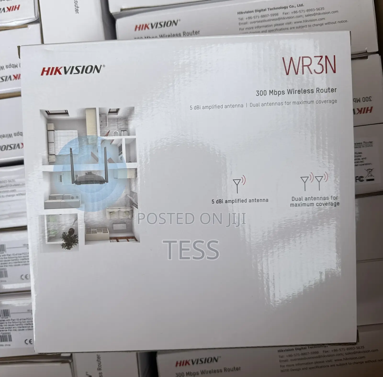 Hikvision Router WR3N 300mbps 5dbi Antenna(NOT a SIM ROUTER)