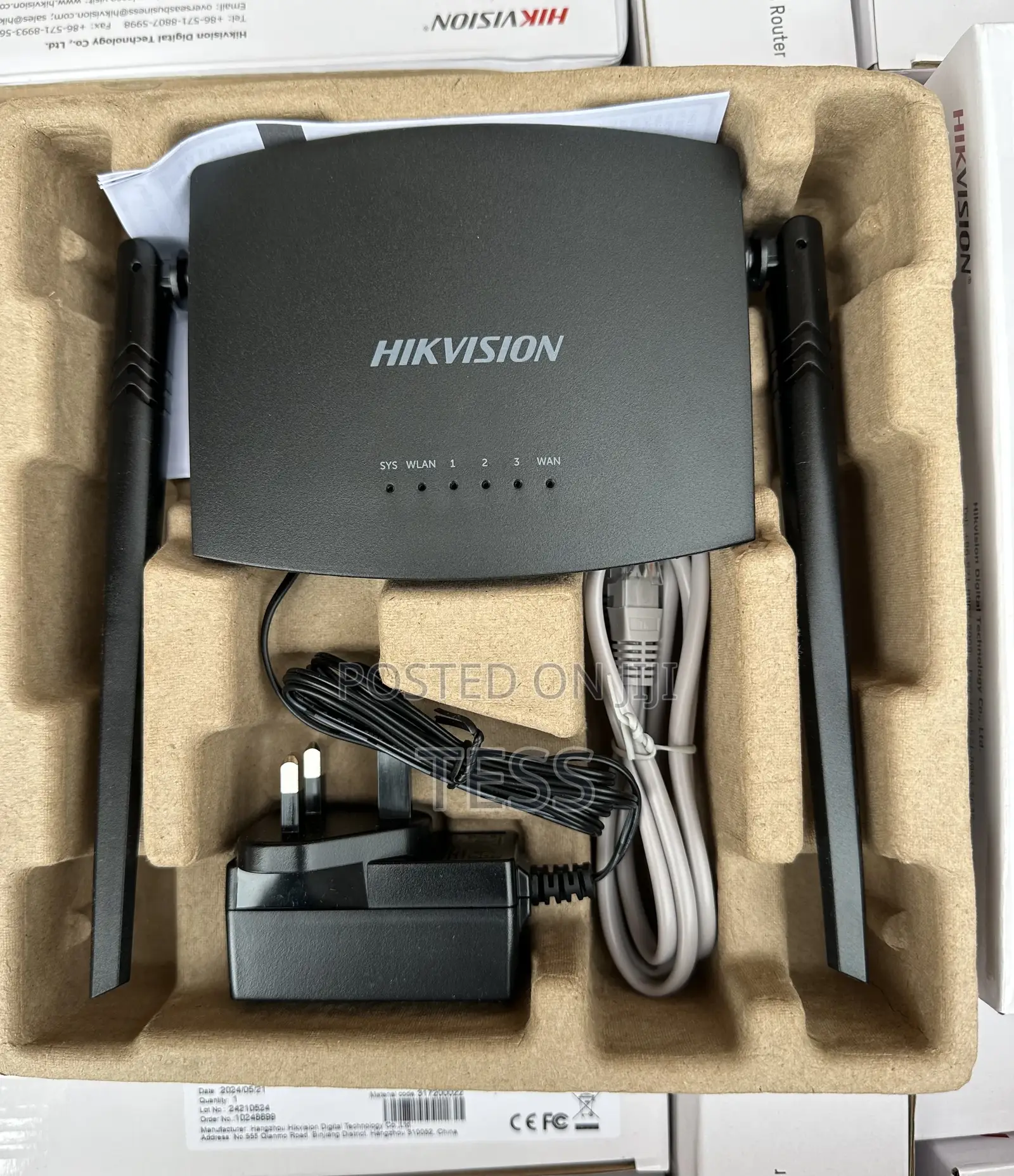 Hikvision Router WR3N 300mbps 5dbi Antenna(NOT a SIM ROUTER)