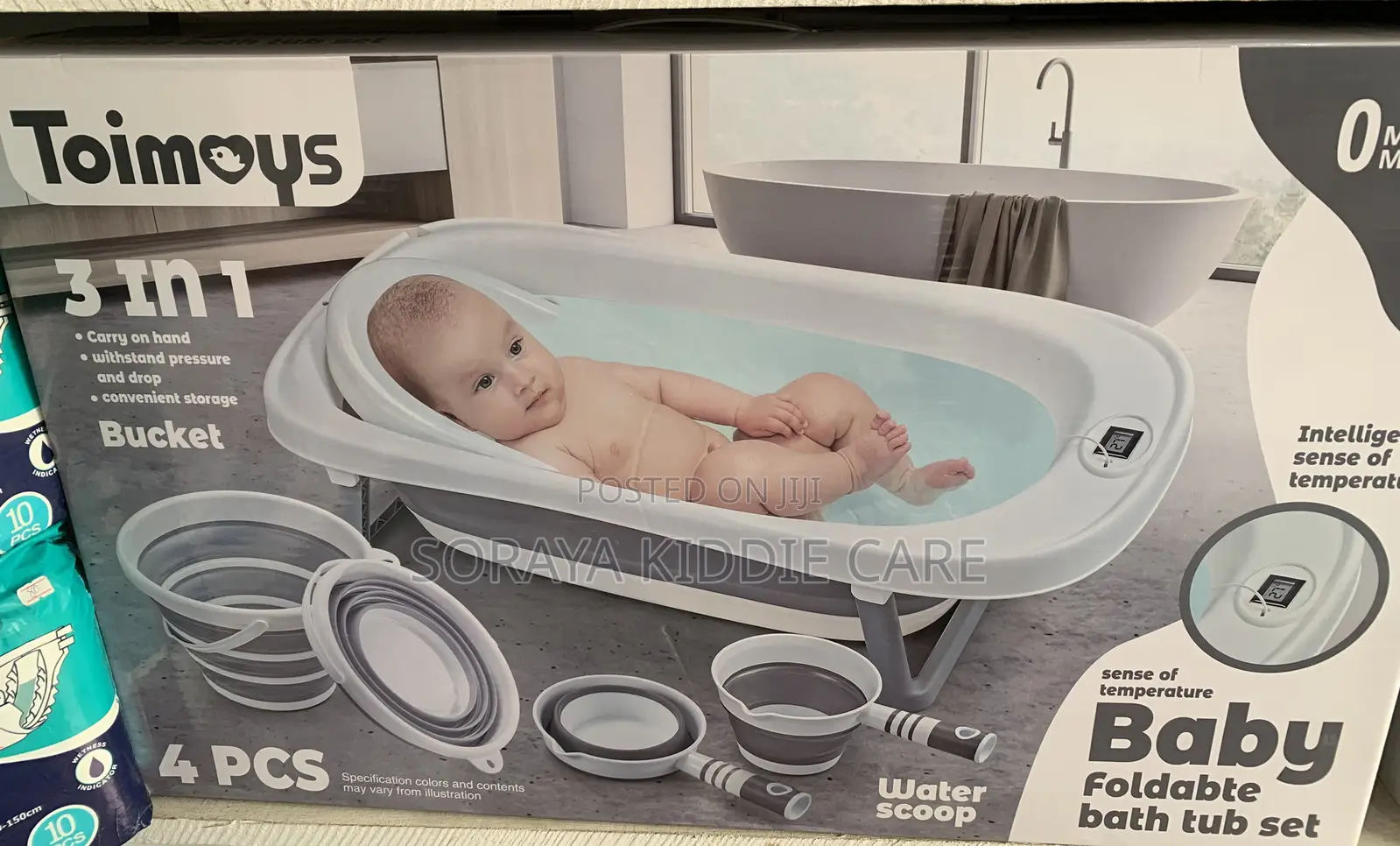 Foldable Baby Bath Tub Set