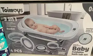 Foldable Baby Bath Tub Set