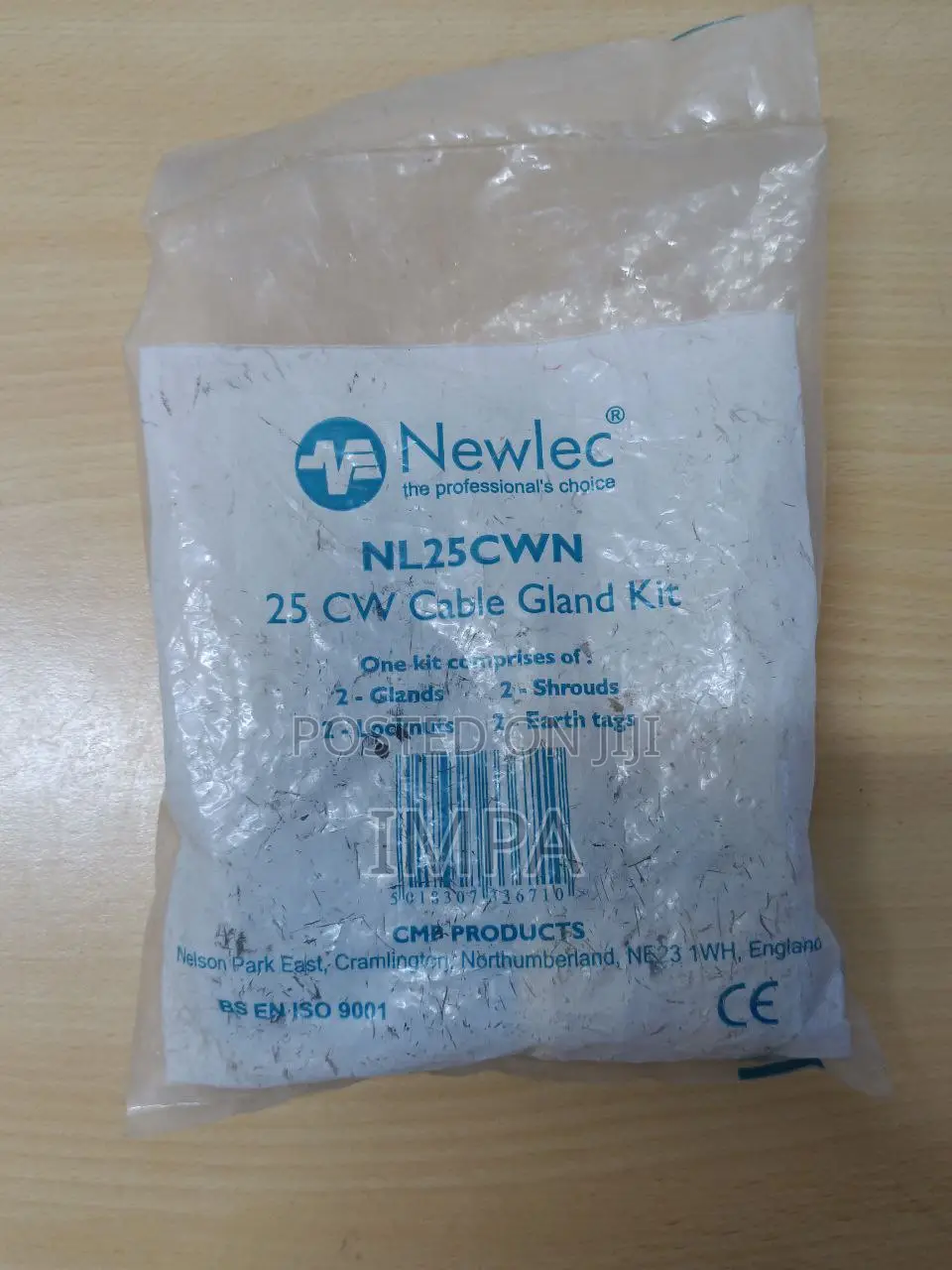 Superlec 25CW 25 Type CW Outdoor Cable Gland Kit
