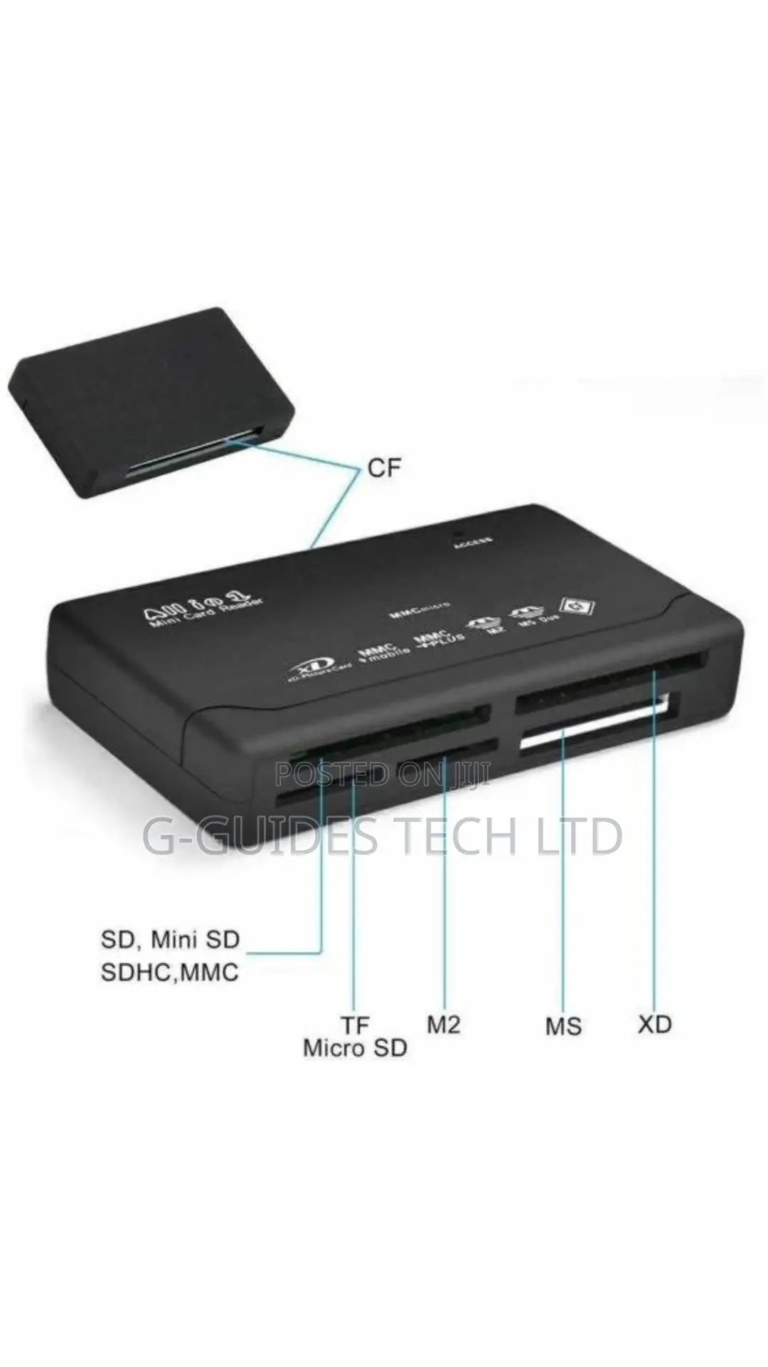 ALL IN ONE CARD READER, All in One USB 2.0 Card Reader