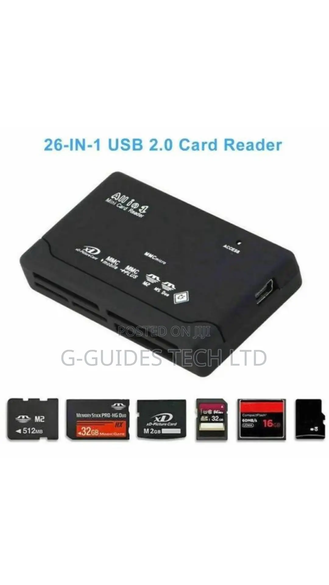 ALL IN ONE CARD READER, All in One USB 2.0 Card Reader