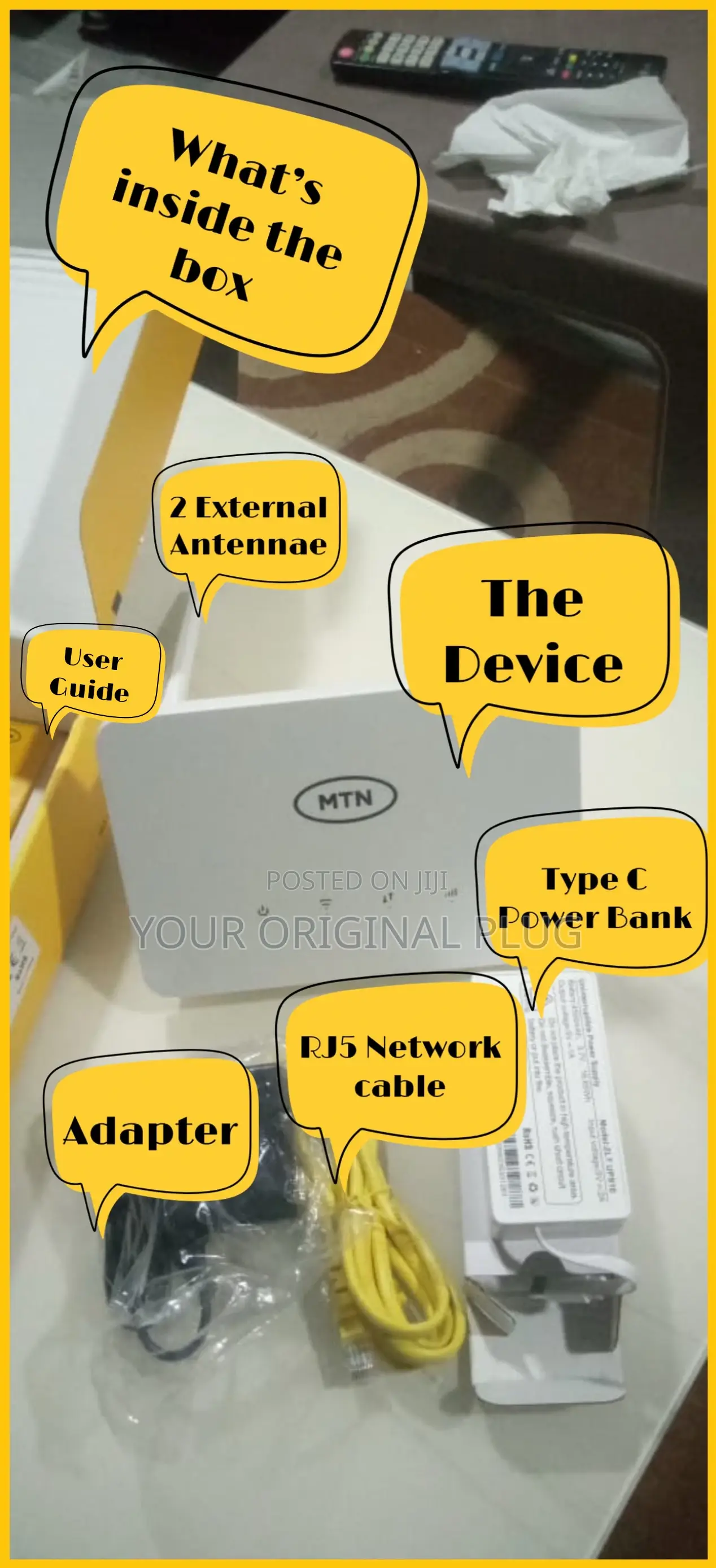 MTN Universal Cat4 - 4g Lte Broadband Router (Super Fast)