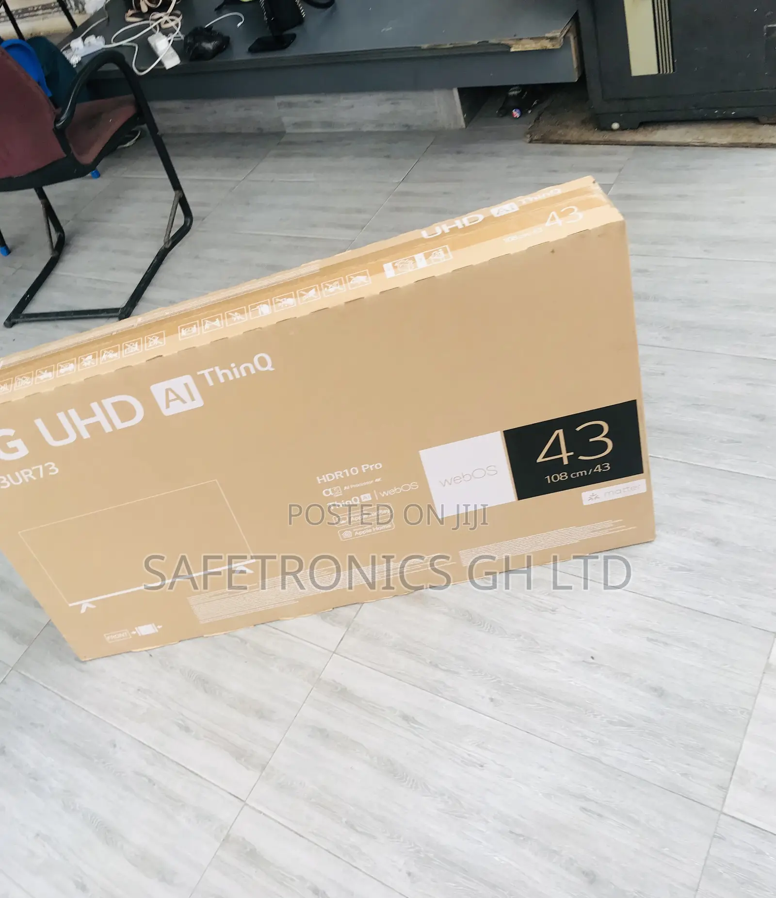 Available Smart 43 Inch Led UHD : LG UR73006LA T 