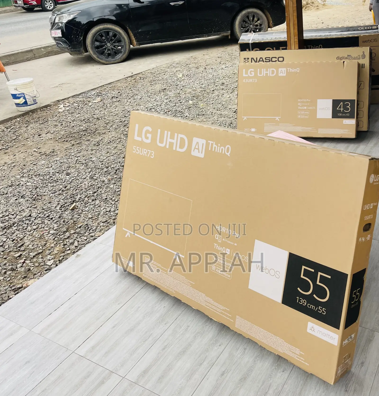 Sleek Design Lg 55ur73006la 55” Uhd Smart Television.