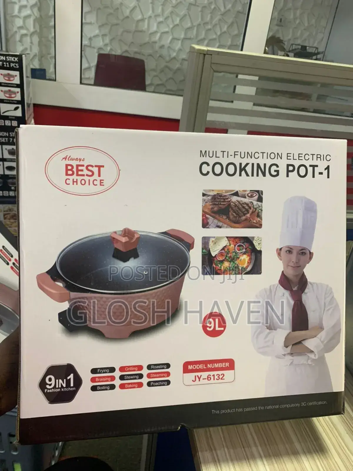 9L 9in Electric Cooker