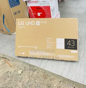Newly in Stock LG 43UR73006LA 43” Uhd Smart Tv.
