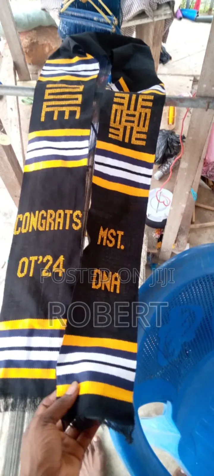 Son of Sanity Kente Sashes