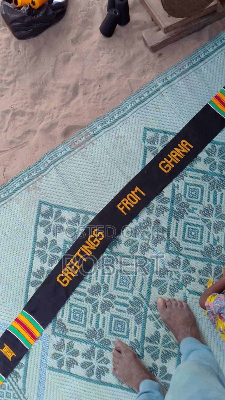 Son of Sanity Kente Sashes