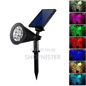 RGB Solar Garden Light 1200mah