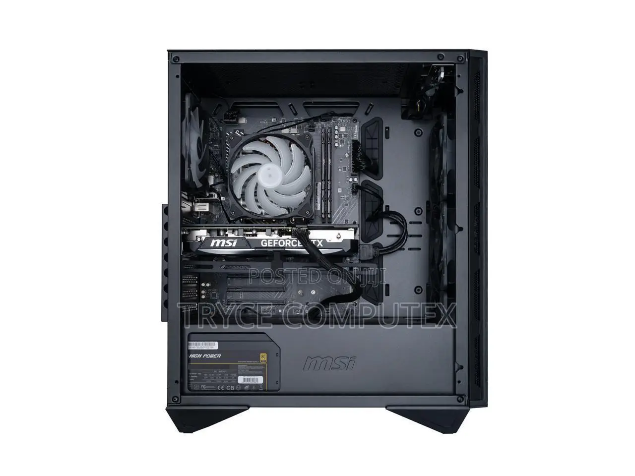 New Desktop Computer MSI Model 32GB AMD Ryzen 5 SSD 1T