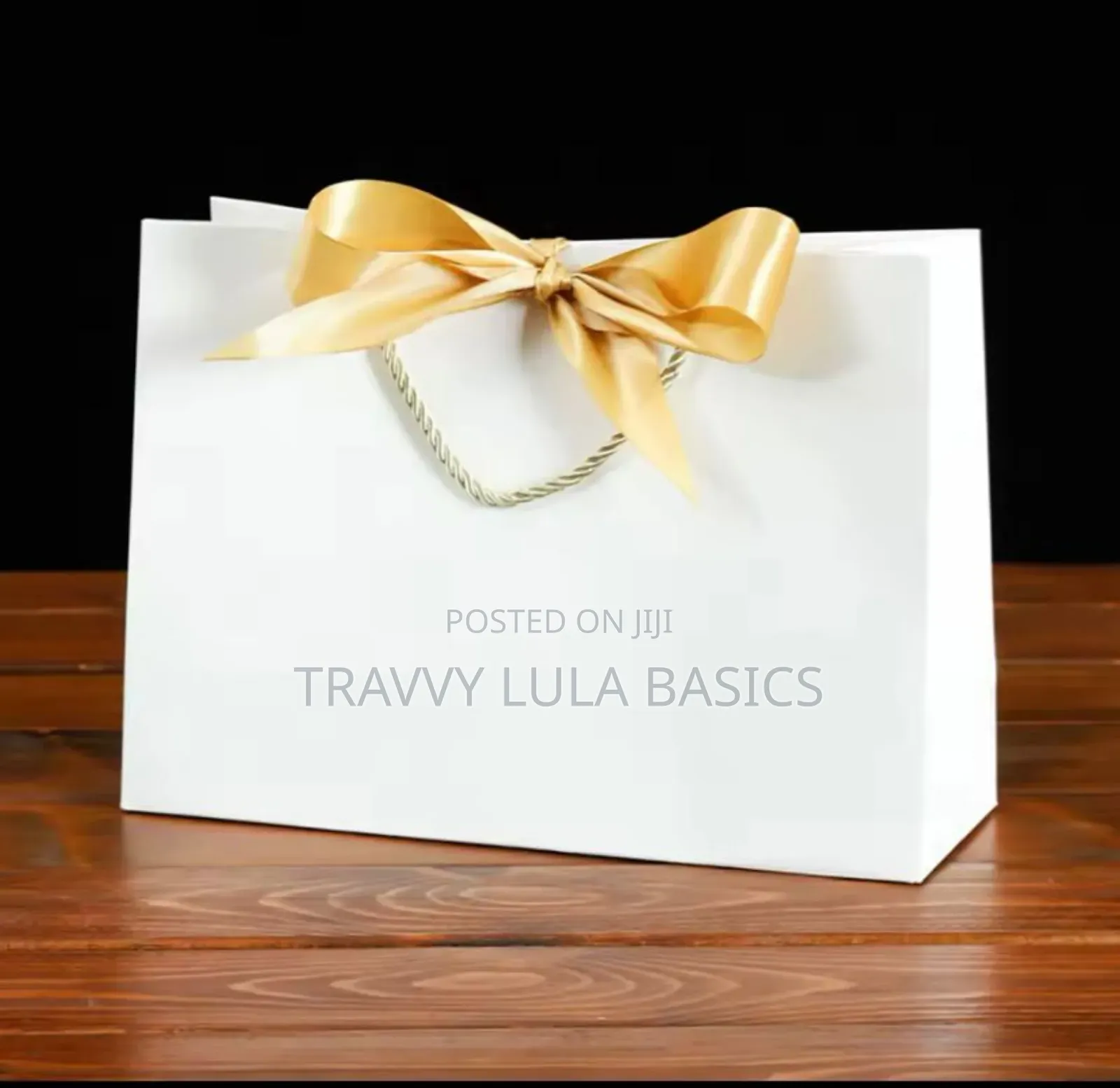 Paper Bow Gift Bag