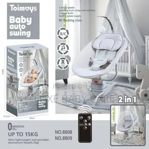 Baby Swing, Wired Or Wireless Adjustable Slope Baby Swings