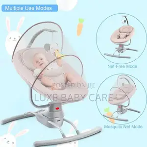 Baby Swing, Wired Or Wireless Adjustable Slope Baby Swings