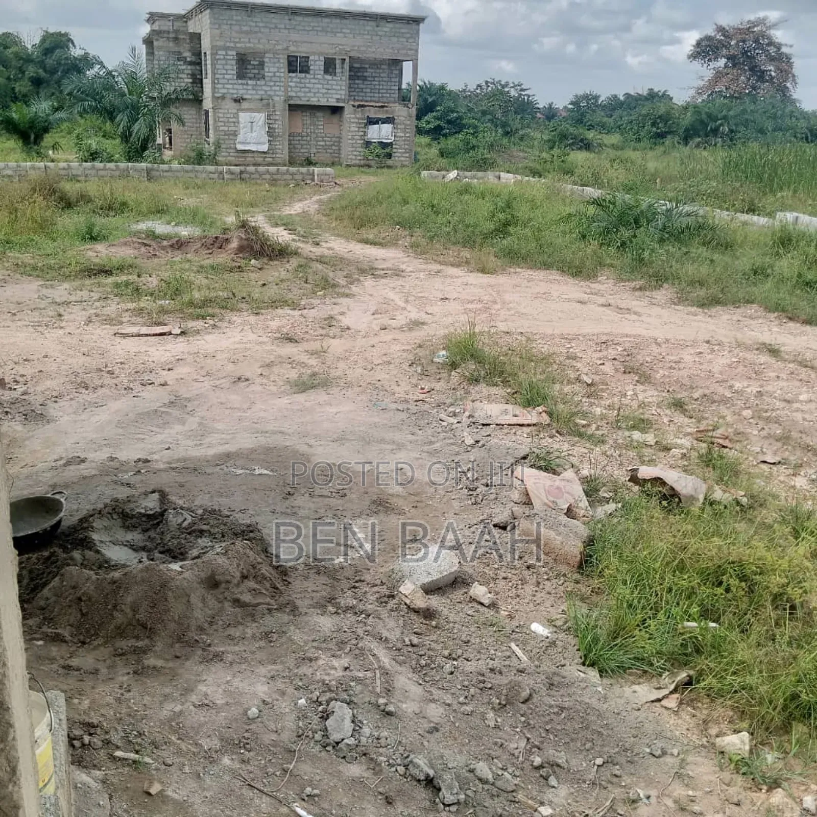 Register Title Two Plot of Land at Amasaman for Sale 550,000