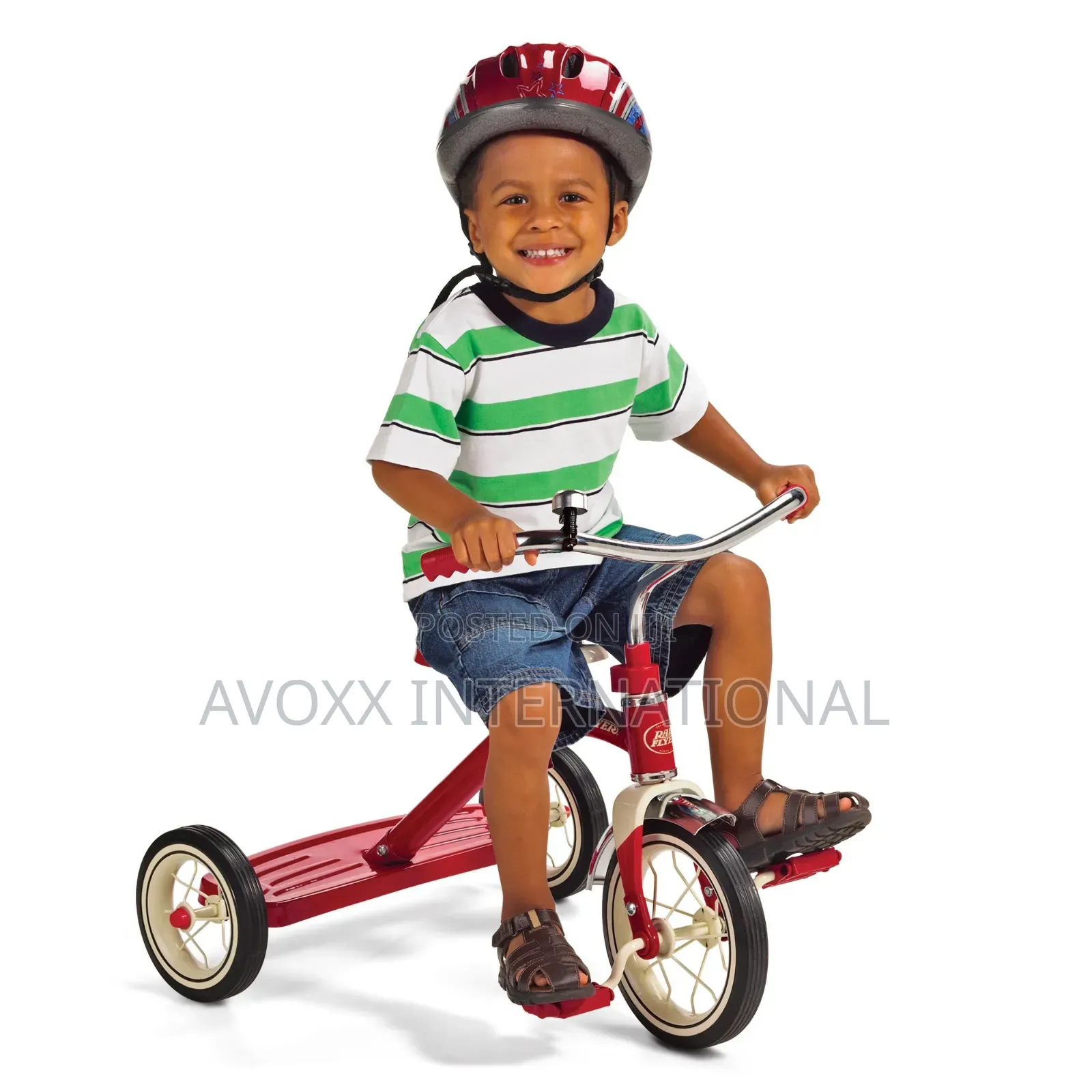 Radio Flyer Classic Red 10" Tricycle for Toddlers Ages 2-4