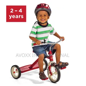 Radio Flyer Classic Red 10" Tricycle for Toddlers Ages 2-4