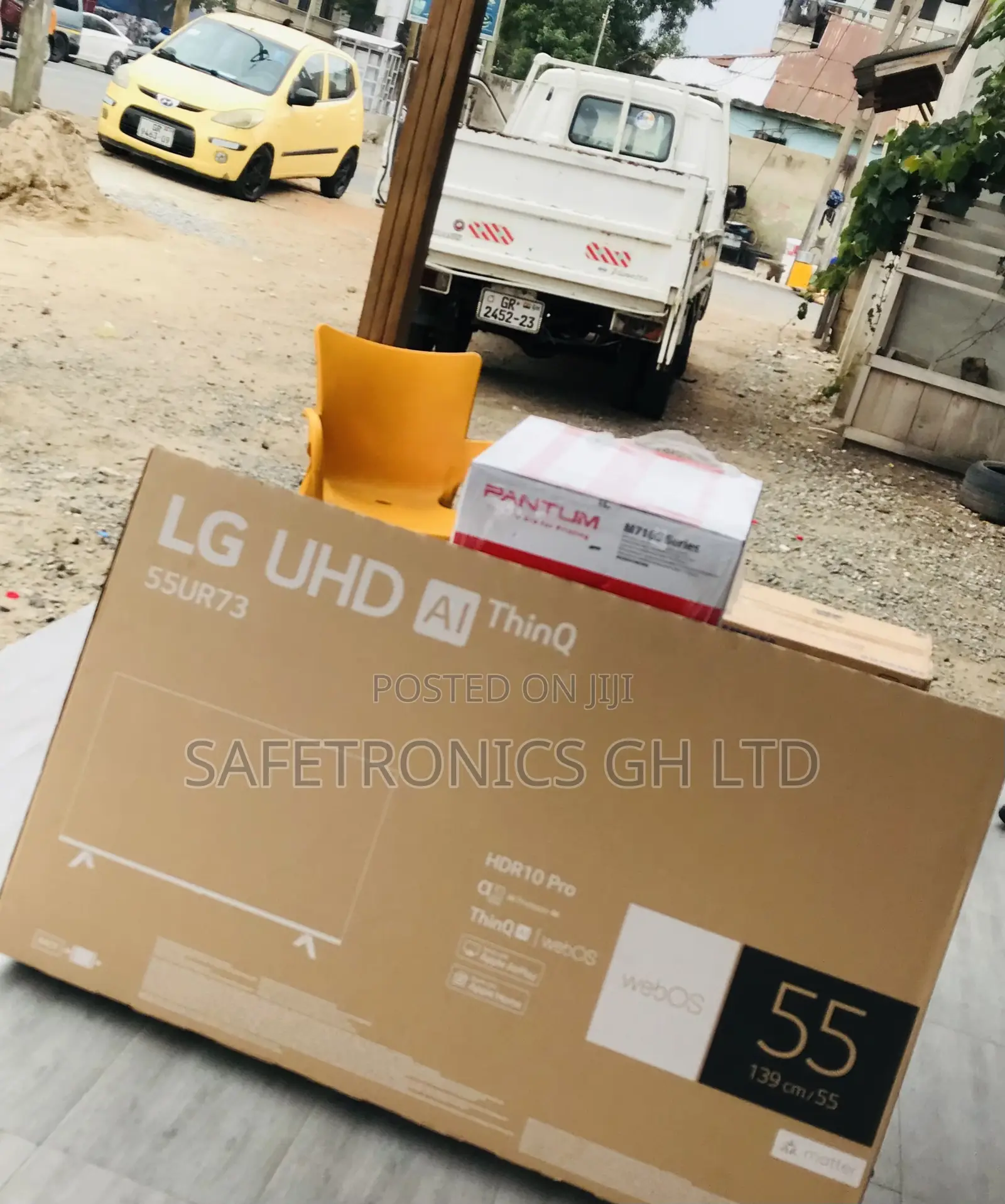 Genuine (Black) 55 Inch Smart Led LG UR73006LA Tv 