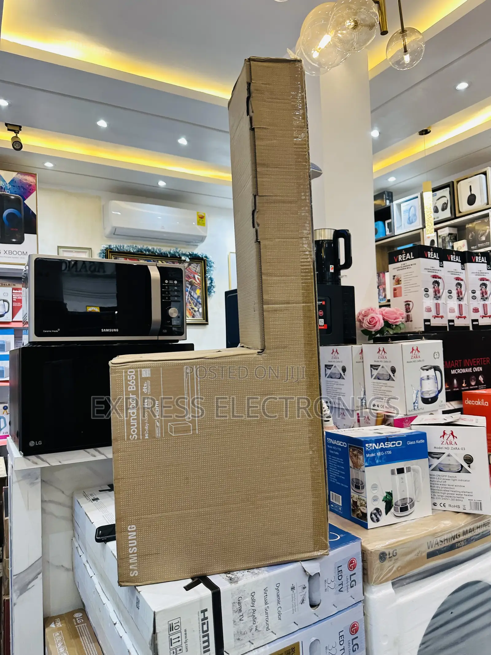 Samsung HW-B650 Sound With Woofer Black Sleek Design