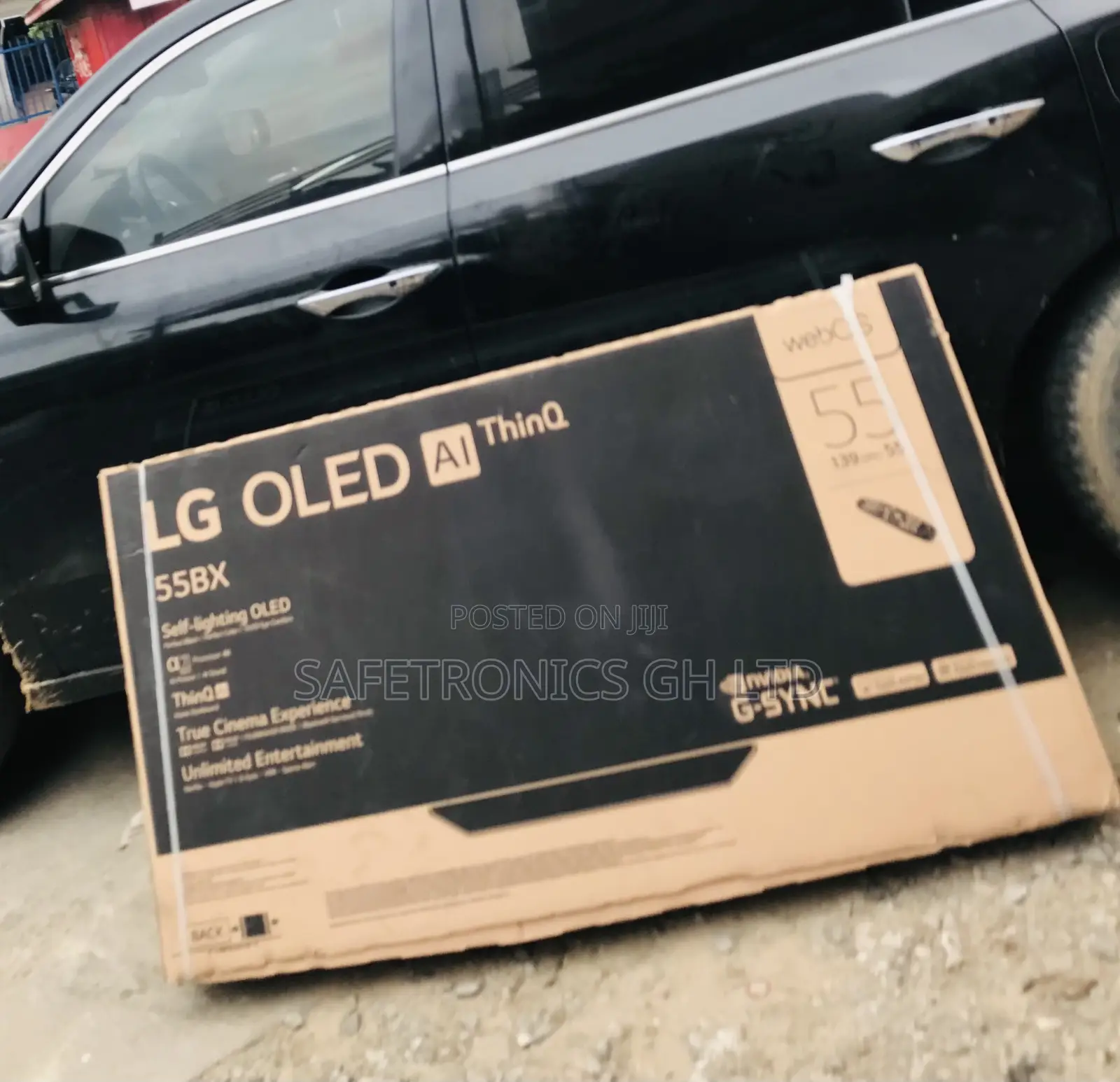Oled; BXPVA 55 Inches Smart Qled LG (Black) Tv 