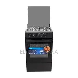 Midea-4-Burner-Gas-Cooker-Black-Mirror