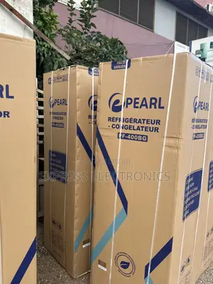 High Quality Sleek Black Mirror PF-400BG Pearl Fridge